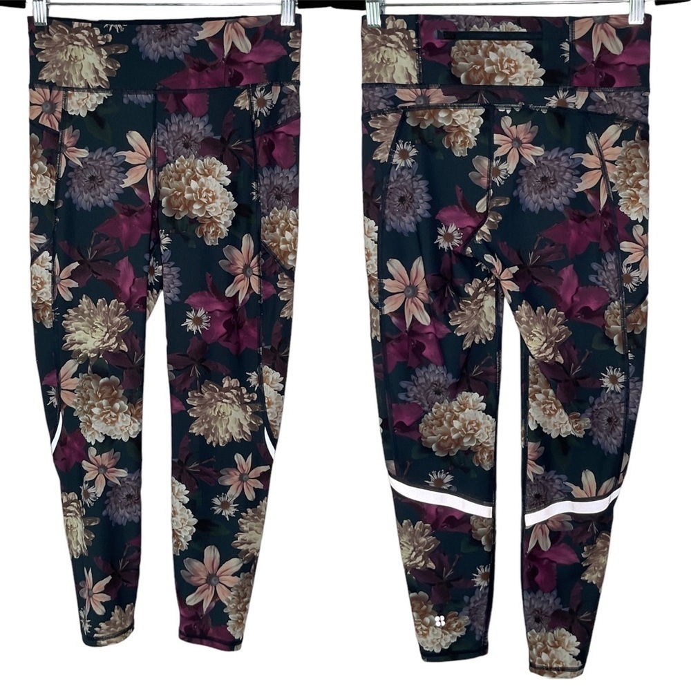 Sweaty Betty London Zero Gravity Floral Print Legging Medium